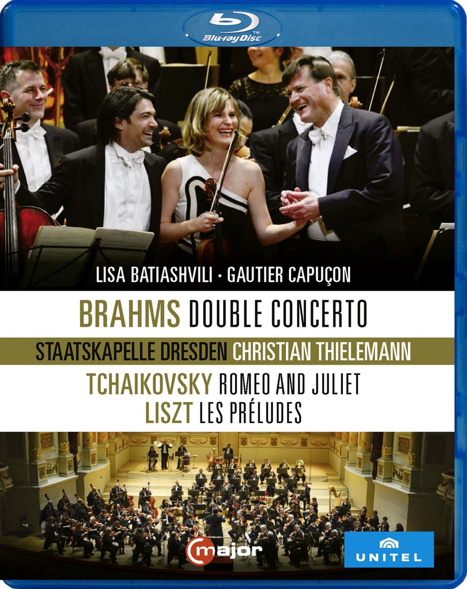 Music Blu-Ray Johannes Brahms - Double Concerto NUOVO SIGILLATO, EDIZIONE DEL 19/01/2021 SUBITO DISPONIBILE