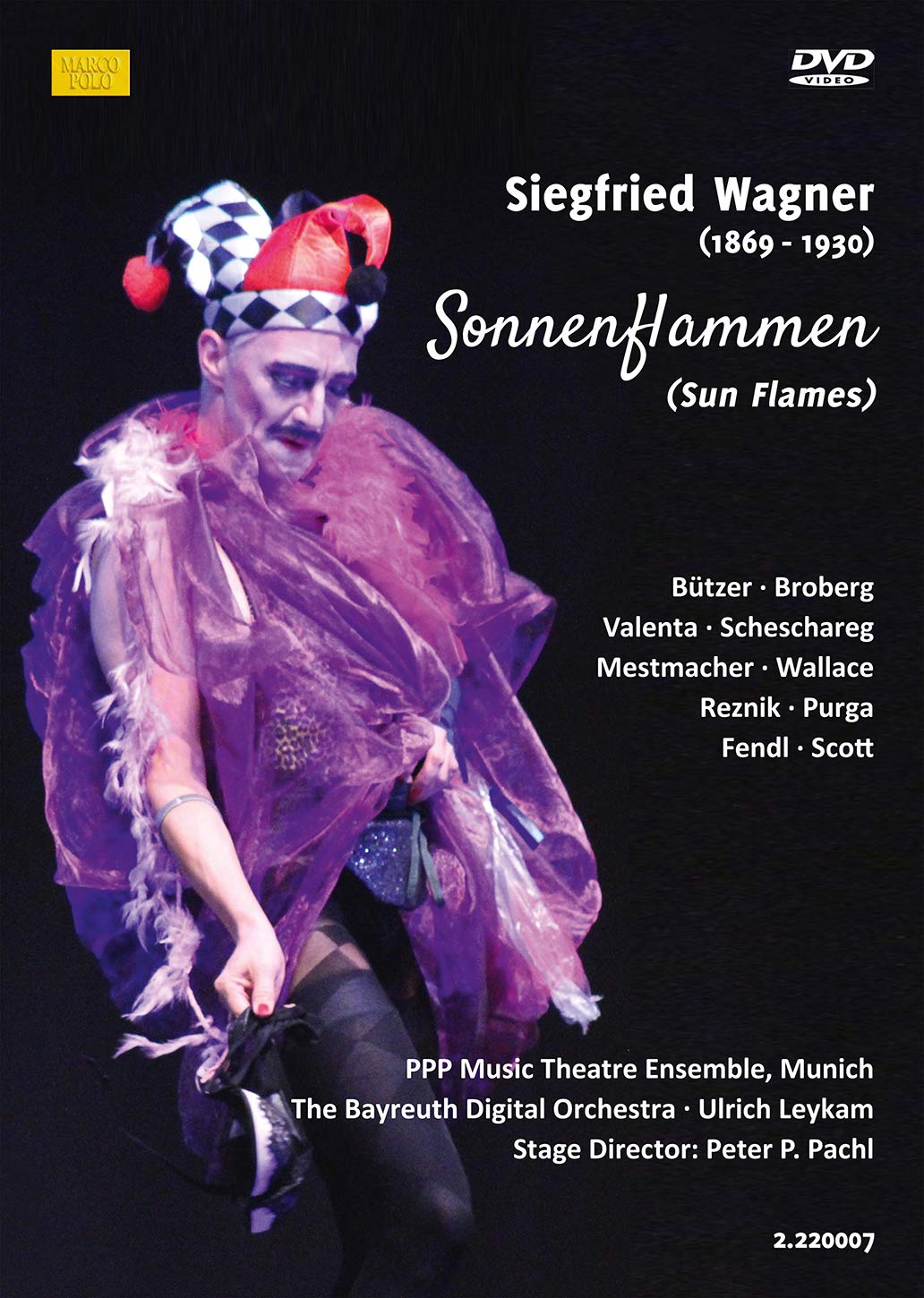 Music Dvd Siegfried Wagner - Sonnenflammen NUOVO SIGILLATO, EDIZIONE DEL 21/12/2020 SUBITO DISPONIBILE