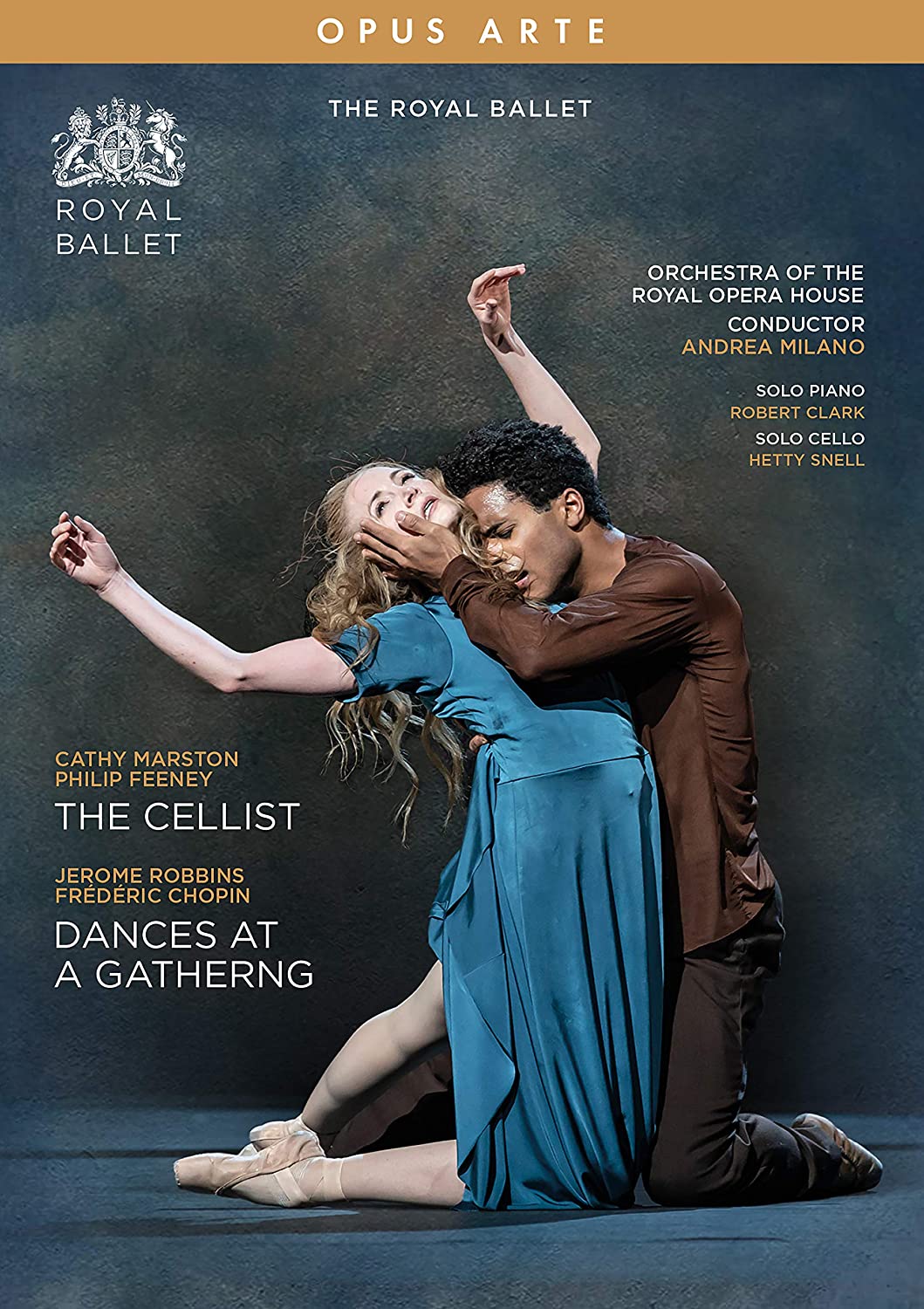 Music Dvd Royal Ballet (The): Dances At A Gathering / The Cellist NUOVO SIGILLATO, EDIZIONE DEL 27/01/2021 SUBITO DISPONIBILE
