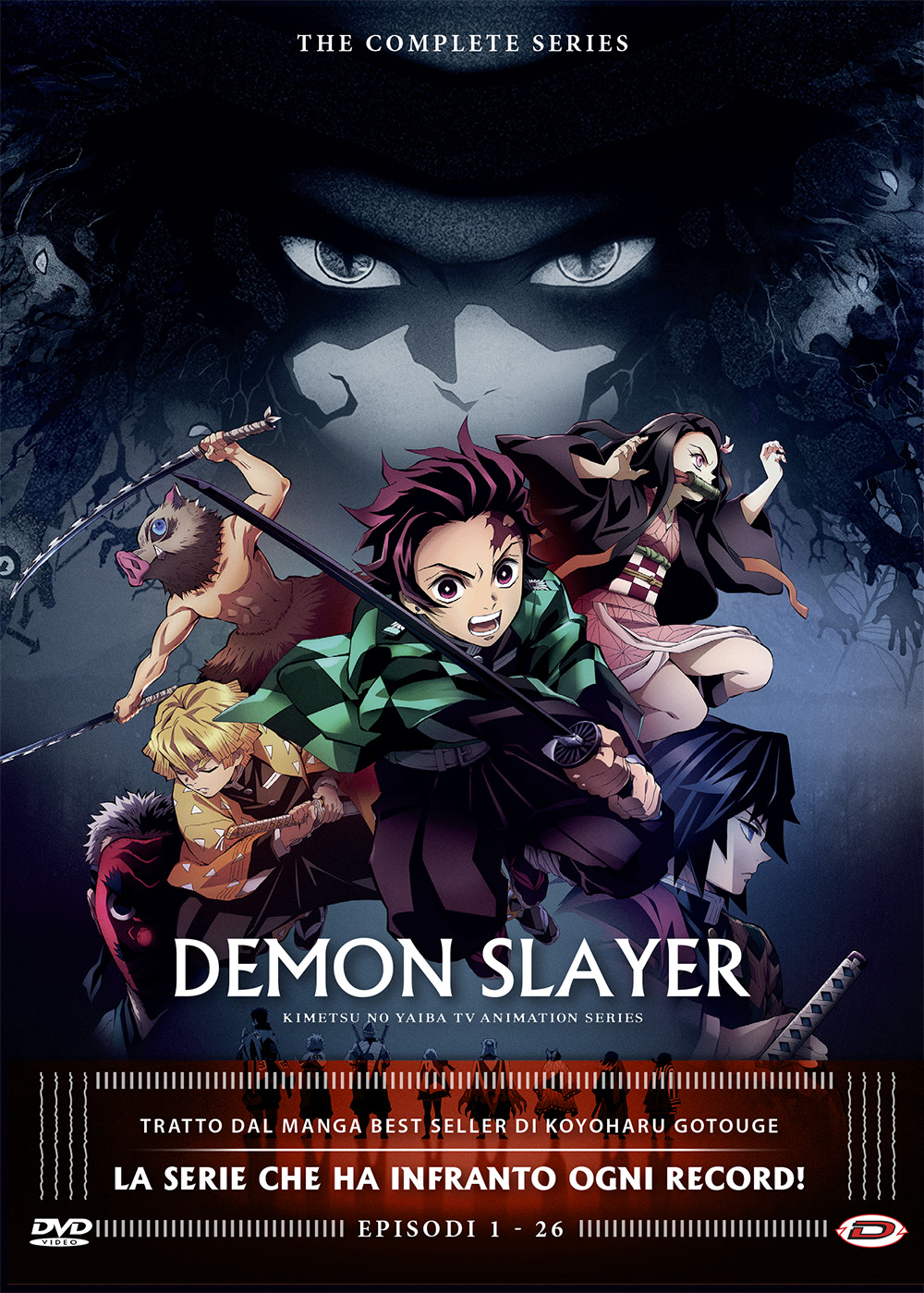 Dvd Demon Slayer - The Complete Series (Eps 01-26) (4 Dvd) NUOVO SIGILLATO, EDIZIONE DEL 31/03/2021 SUBITO DISPONIBILE