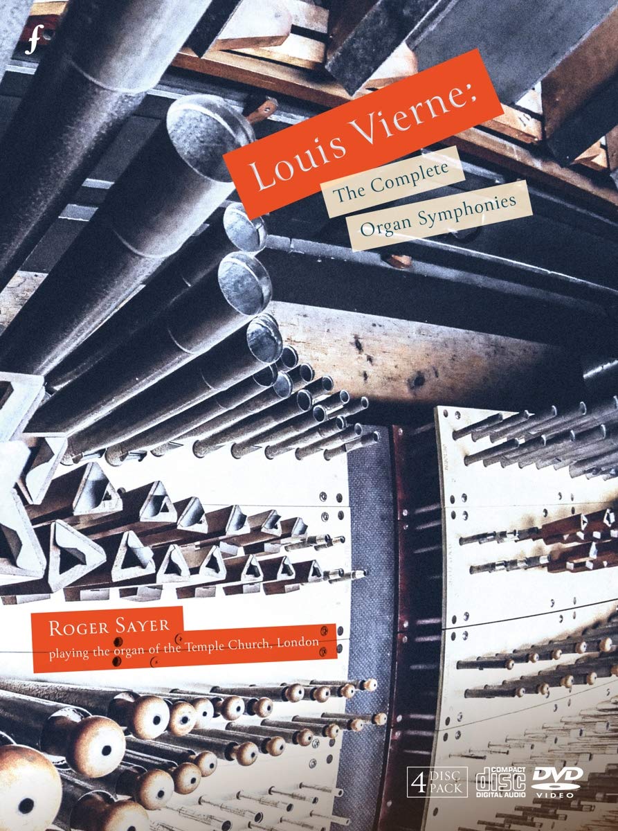 Music Dvd Louis Vierne - The Complete Organ Symphonies (4 Dvd) NUOVO SIGILLATO, EDIZIONE DEL 22/01/2021 SUBITO DISPONIBILE