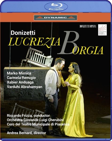 Music Blu-Ray Gaetano Donizetti - Lucrezia Borgia NUOVO SIGILLATO, EDIZIONE DEL 08/02/2021 SUBITO DISPONIBILE