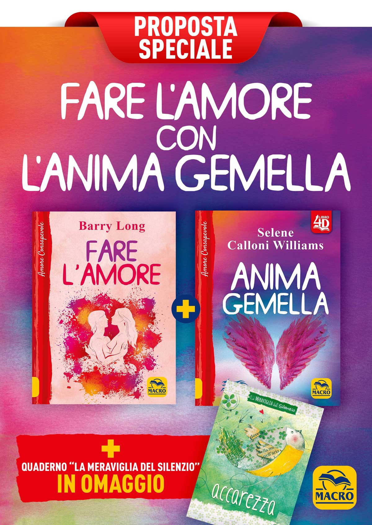 Libri Aa.Vv. - Fare L'Amore Con L'Anima Gemella (Cofanetto 3 Libri) NUOVO SIGILLATO, EDIZIONE DEL 02/02/2021 SUBITO DISPONIBILE