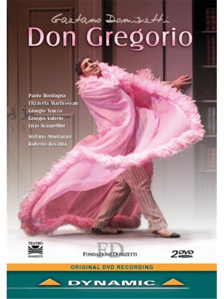 Music Dvd Gaetano Donizetti - Don Gregorio (2 Dvd) NUOVO SIGILLATO, EDIZIONE DEL 10/11/2005 SUBITO DISPONIBILE