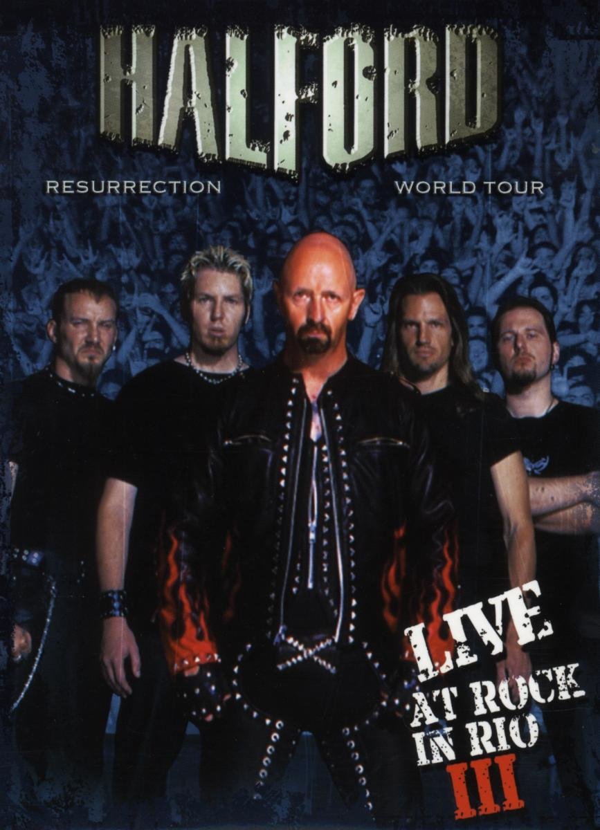 Music Dvd Halford - Live At Rock In Rio III (Dvd+Cd) NUOVO SIGILLATO, EDIZIONE DEL 05/12/2008 SUBITO DISPONIBILE