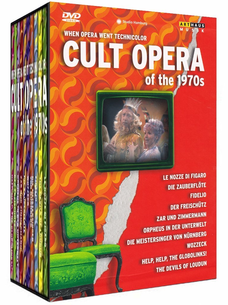 Music Dvd Cult Opera Of The 1970's (10 Dvd) NUOVO SIGILLATO, EDIZIONE DEL 28/10/2008 SUBITO DISPONIBILE