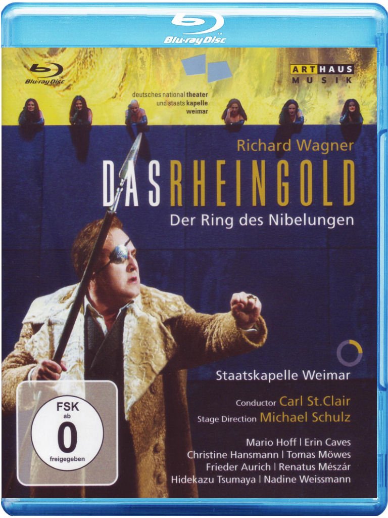 Music Richard Wagner - Das Rheingold NUOVO SIGILLATO EDIZIONE DEL SUBITO DISPONIBILE blu-ray