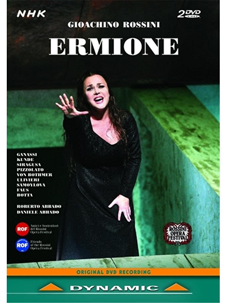 Music Dvd Gioacchino Rossini - Ermione (2 Dvd) NUOVO SIGILLATO, EDIZIONE DEL 10/11/2006 SUBITO DISPONIBILE