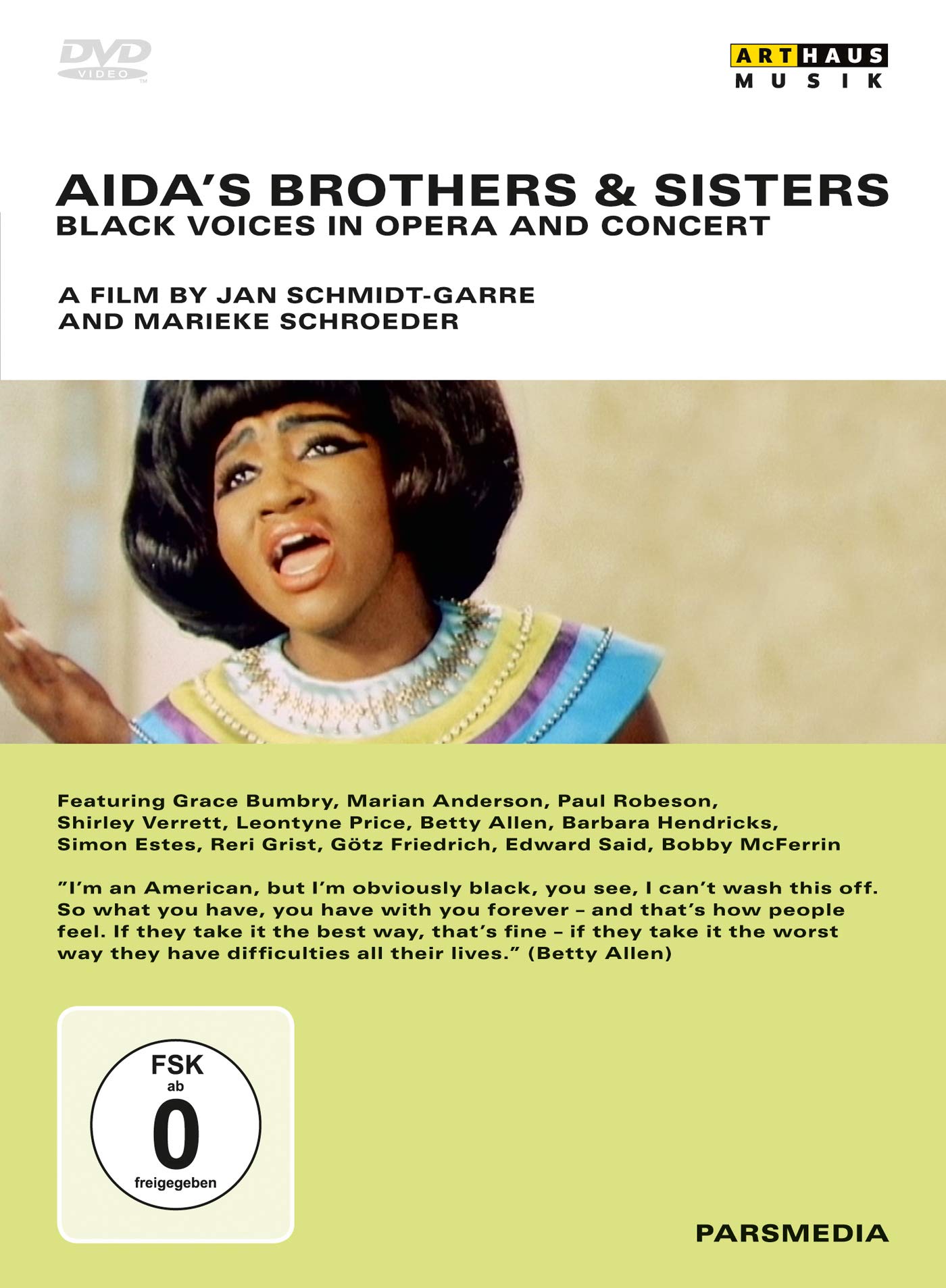 Music Dvd Aida's Brothers & Sisters: Black Voices In Opera And Concert NUOVO SIGILLATO, EDIZIONE DEL 10/06/2009 SUBITO DISPONIBILE