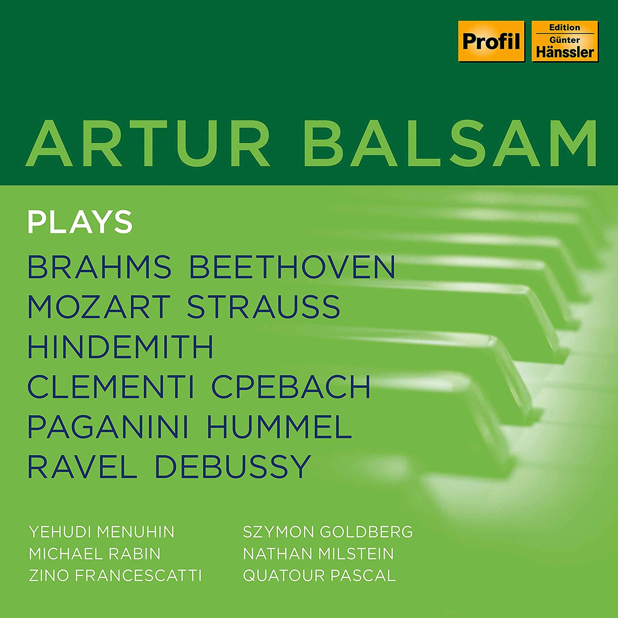 Audio Cd Artur Balsam: Plays Brahms, Beethoven, Mozart, Strauss, etc.. (10 Cd) NUOVO SIGILLATO, EDIZIONE DEL 24/03/2021 SUBITO DISPONIBILE