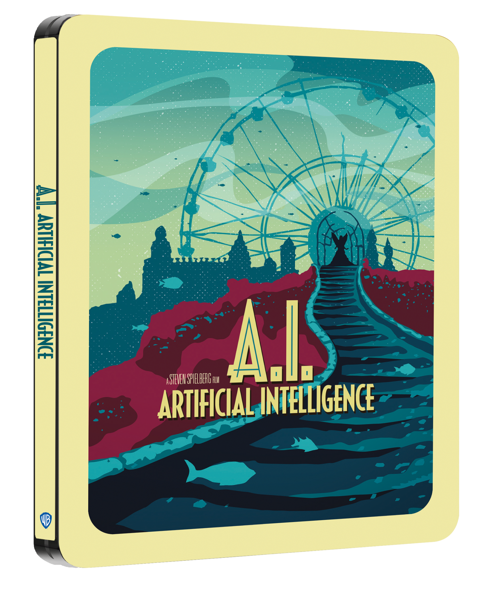 Blu-Ray A.I. - Intelligenza Artificiale (Steelbook) NUOVO SIGILLATO, EDIZIONE DEL 22/04/2021 SUBITO DISPONIBILE
