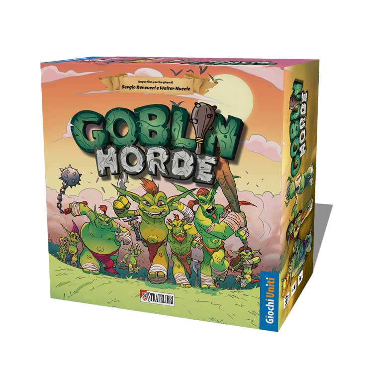 Merchandising Giochi Uniti: Goblin Horde (Gioco Da Tavolo) NUOVO SIGILLATO, EDIZIONE DEL 30/04/2021 SUBITO DISPONIBILE