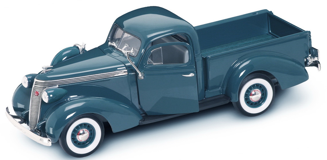 Merchandising Lucky Die Cast: 1937 Studebaker Coupe Express Pick Up Verde Scuro NUOVO SIGILLATO, EDIZIONE DEL 31/03/2021 SUBITO DISPONIBILE