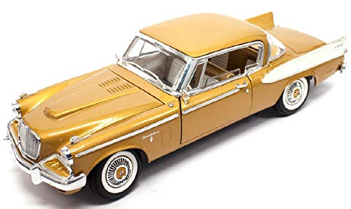 Merchandising Lucky Die Cast: 1958 Studebaker Golden Hawk Oro NUOVO SIGILLATO, EDIZIONE DEL 31/03/2021 SUBITO DISPONIBILE