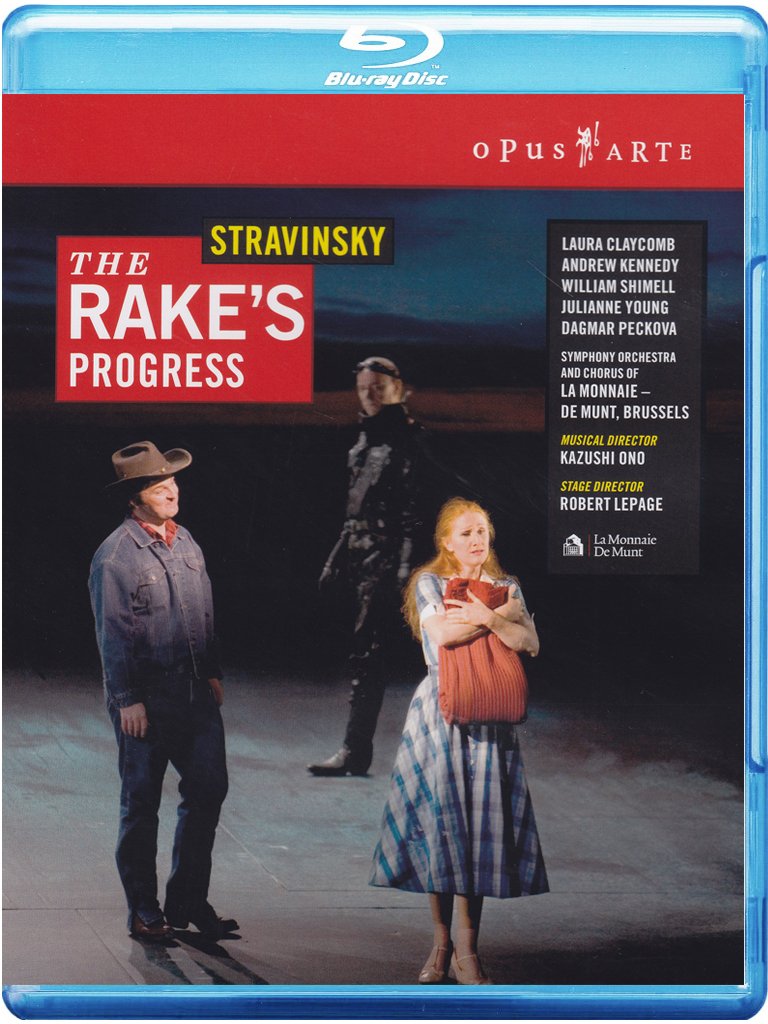 Music Blu-Ray Igor Stravinsky - The Rake's Progress (2 Blu-Ray) NUOVO SIGILLATO, EDIZIONE DEL 27/07/2009 SUBITO DISPONIBILE