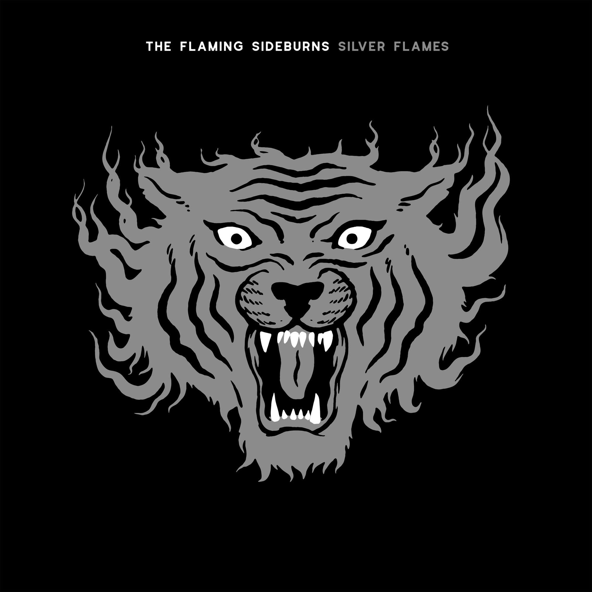 Vinile Flaming Sideburns - Silver Flames NUOVO SIGILLATO, EDIZIONE DEL 30/04/2021 SUBITO DISPONIBILE