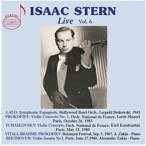 Audio Cd Isaac Stern: Live Vol. 6 2 Cd NUOVO SIGILLATO EDIZIONE DEL SUBITO DISPONIBILE