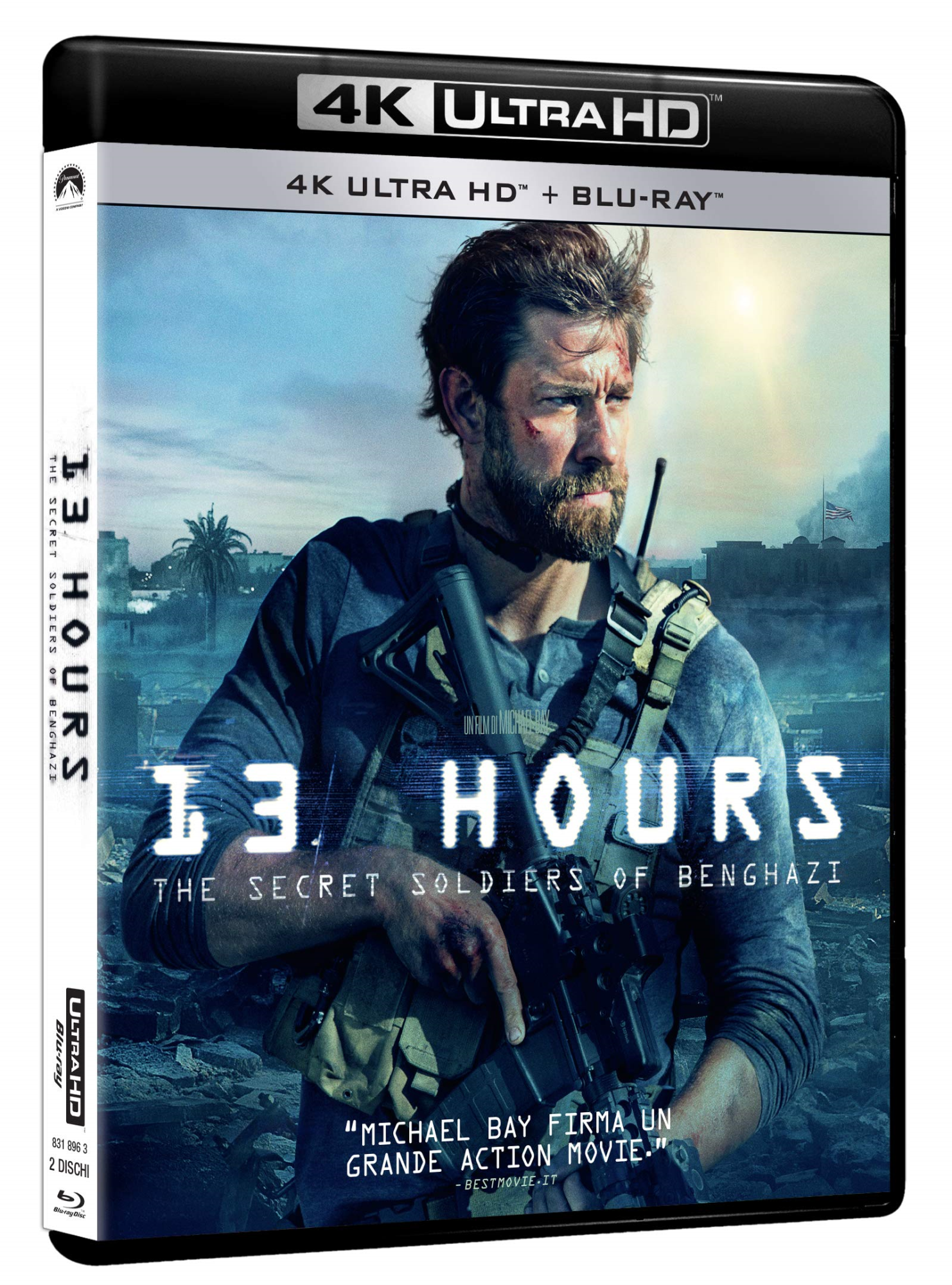 Blu-Ray 13 Hours - The Secrect Soldier Of Benghazi (4K Ultra Hd+Blu-Ray) NUOVO SIGILLATO, EDIZIONE DEL 08/04/2021 SUBITO DISPONIBILE