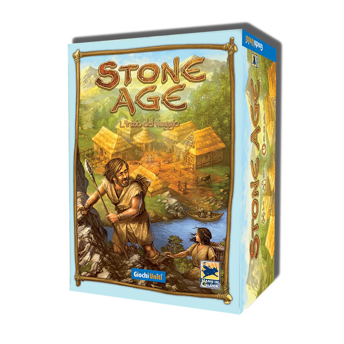 Merchandising Giochi Uniti: Stone Age - Ed. Italiana NUOVO SIGILLATO, EDIZIONE DEL 11/05/2021 SUBITO DISPONIBILE