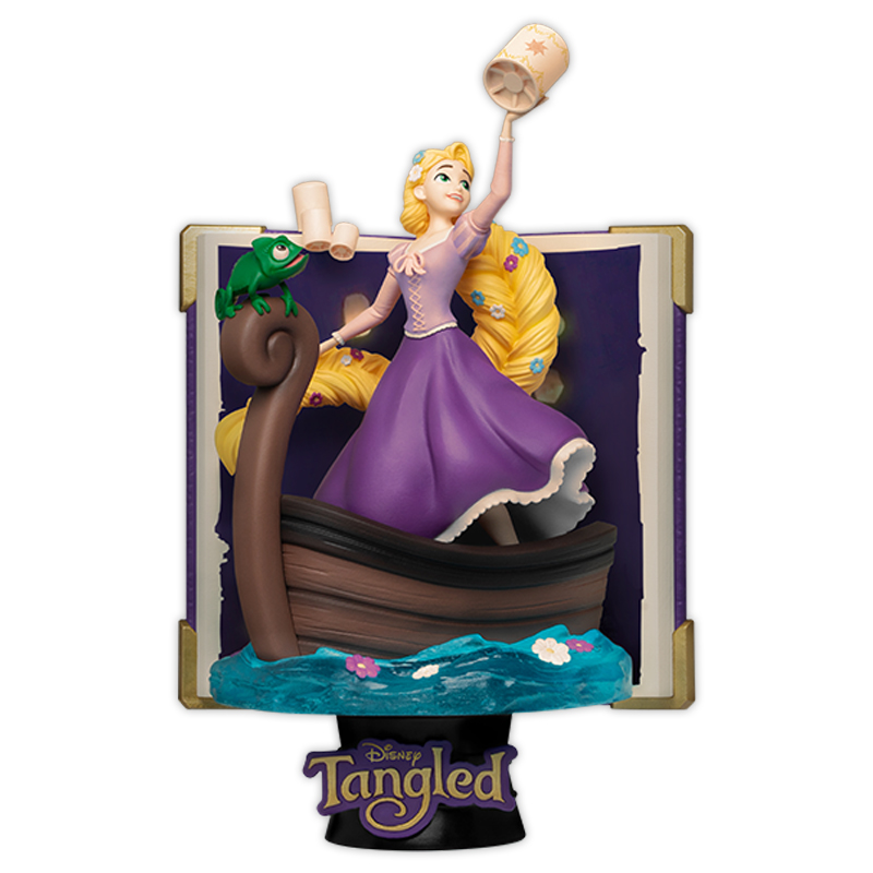 Merchandising Disney:  - Diorama D-Stage - Story Book Series - Rapunzel - 0,16 mt. Standard NUOVO SIGILLATO EDIZIONE DEL SUBITO DISPONIBILE