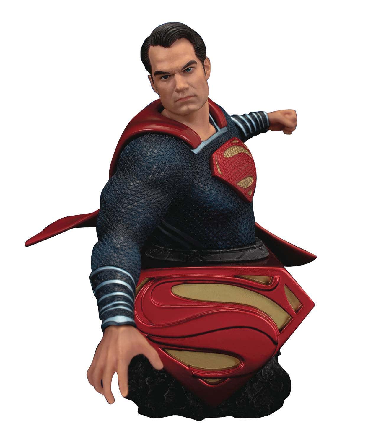 Merchandising Dc Comics: Justice League-002-Superman Figura Da Collezione NUOVO SIGILLATO EDIZIONE DEL SUBITO DISPONIBILE