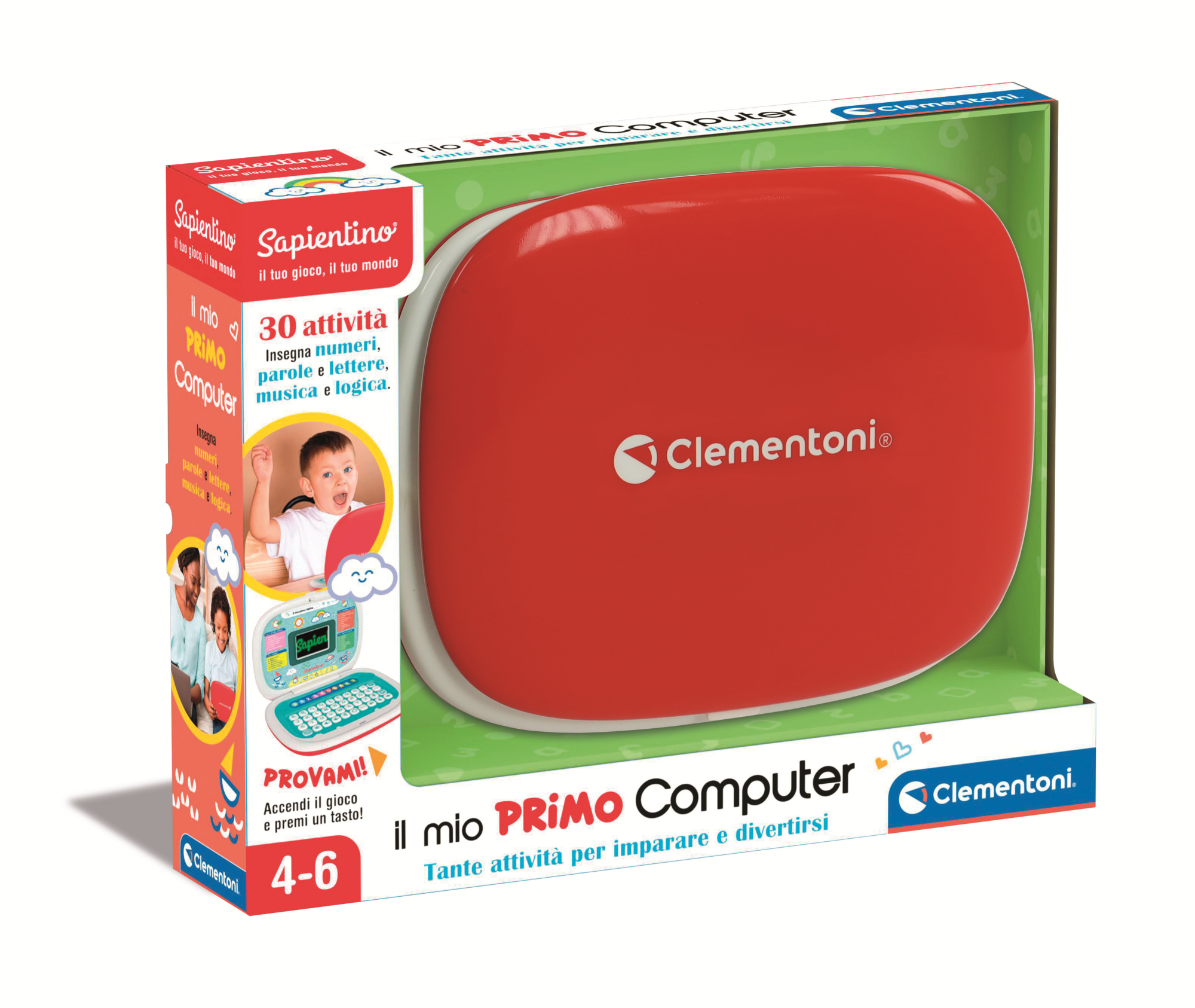 Merchandising Clementoni: Sapientino Il Mio Primo Laptop NUOVO SIGILLATO, EDIZIONE DEL 30/06/2021 SUBITO DISPONIBILE