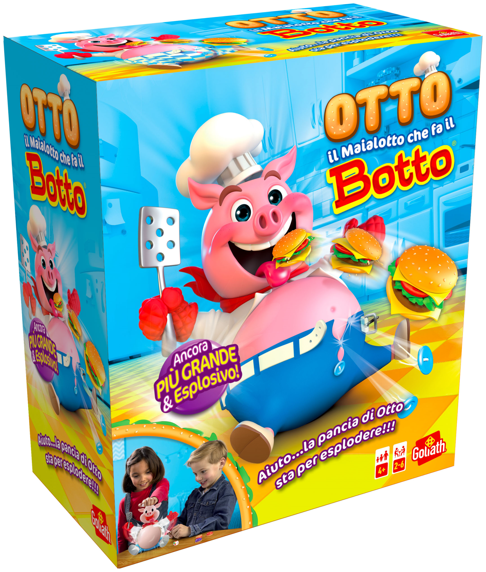Merchandising Goliath Games: Otto Il Maialotto Che Fa Il Botto Xxl NUOVO SIGILLATO, EDIZIONE DEL 14/07/2021 SUBITO DISPONIBILE