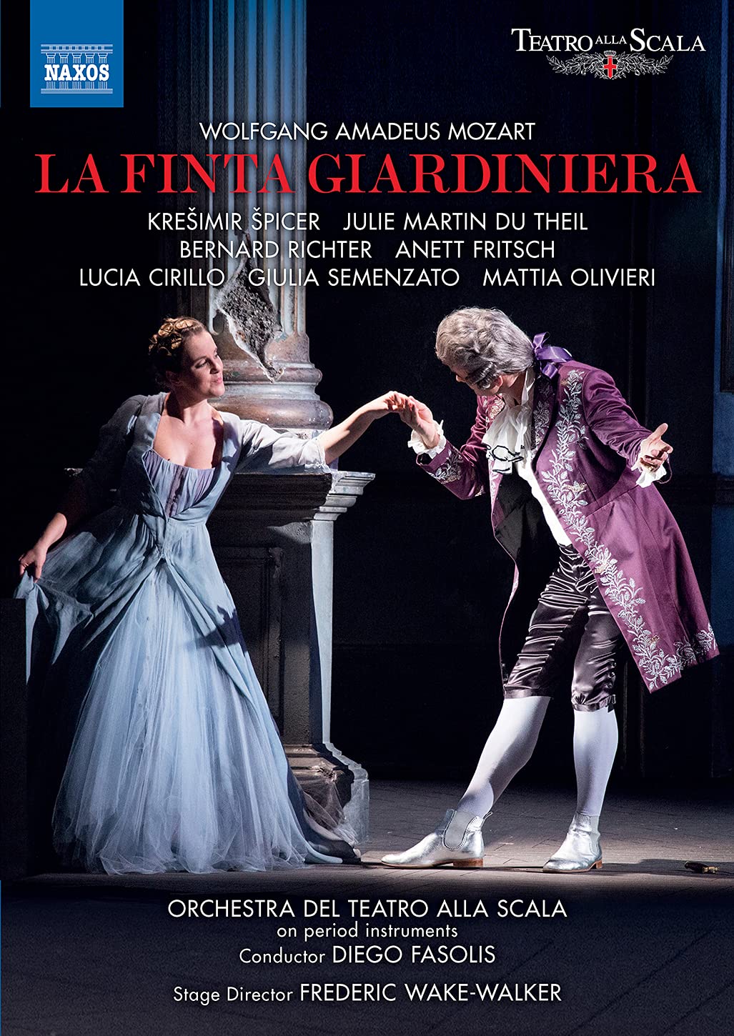 Music Dvd Wolfgang Amadeus Mozart - La Finta Giardiniera (2 Dvd) NUOVO SIGILLATO, EDIZIONE DEL 11/06/2021 SUBITO DISPONIBILE