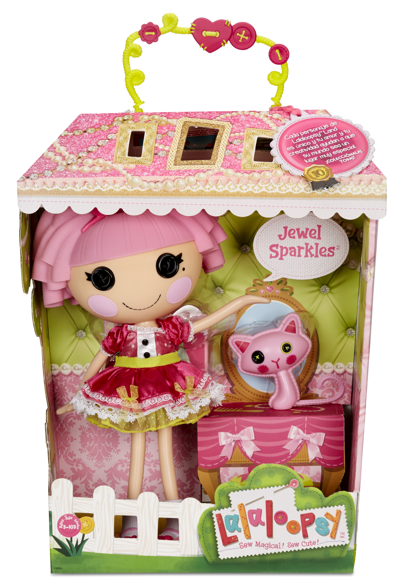 Merchandising Lalaloopsy: Large Doll - Jewel Sparkles NUOVO SIGILLATO, EDIZIONE DEL 29/09/2021 SUBITO DISPONIBILE