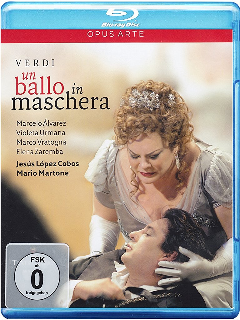 Music Blu-Ray Giuseppe Verdi - Un Ballo In Maschera NUOVO SIGILLATO, EDIZIONE DEL 01/01/2010 SUBITO DISPONIBILE