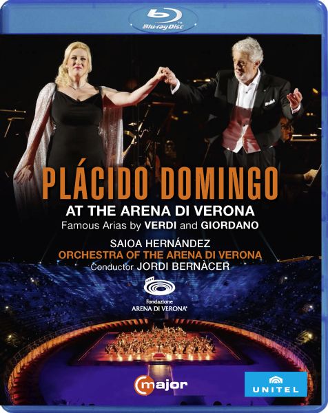 Music Blu-Ray Placido Domingo: At The Arena Di Verona, Famous Arias By Verdi And Giordano NUOVO SIGILLATO, EDIZIONE DEL 28/05/2021 SUBITO DISPONIBILE