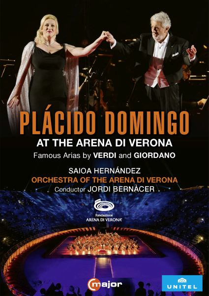 Music Dvd Placido Domingo: At The Arena Di Verona, Famous Arias By Verdi And Giordano NUOVO SIGILLATO, EDIZIONE DEL 28/05/2021 SUBITO DISPONIBILE