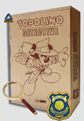 Libri Topolino Detective. Box. Con Lente Dingrandimento NUOVO SIGILLATO EDIZIONE DEL SUBITO DISPONIBILE