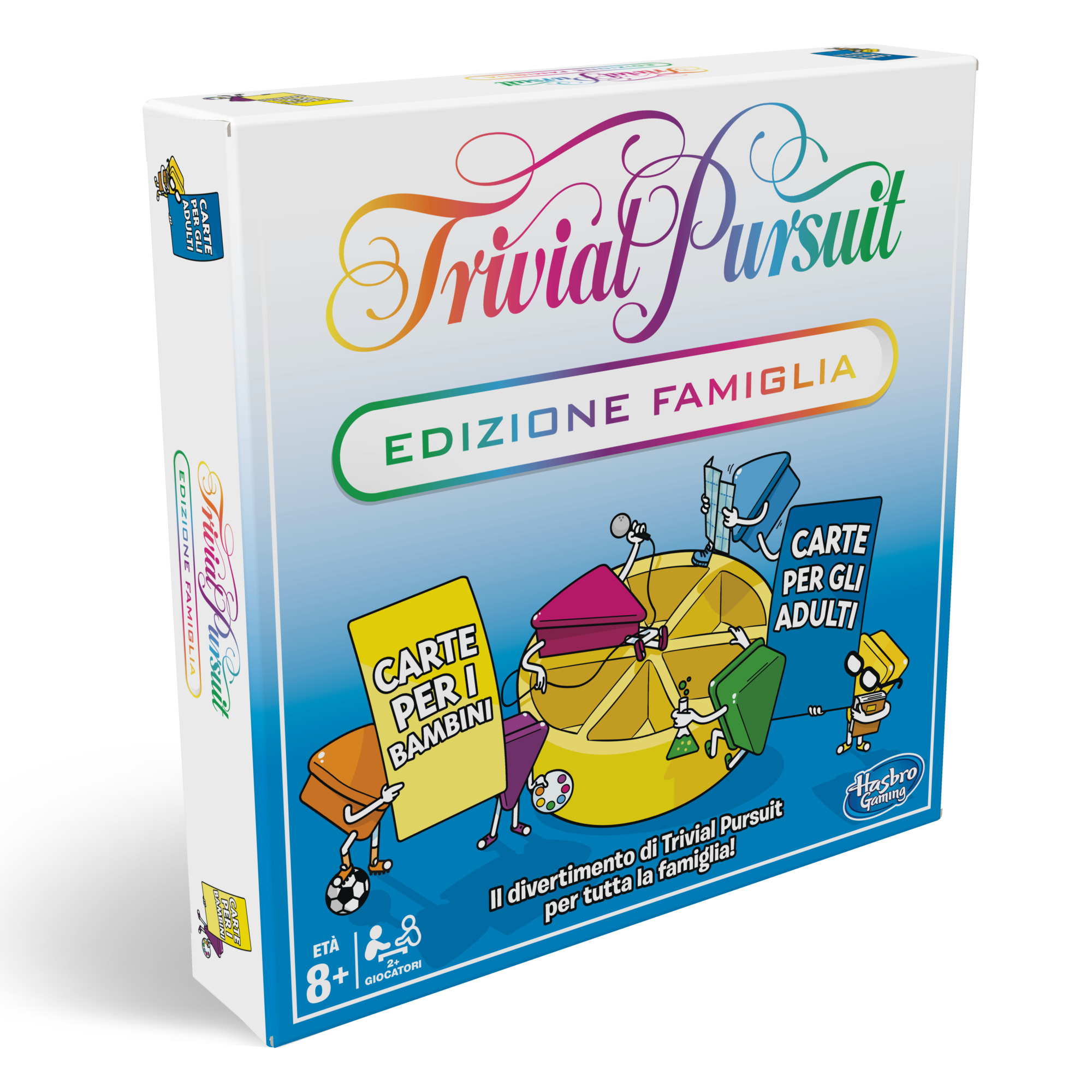 Merchandising Trivial Pursuit: Hasbro - Edizione Famiglia NUOVO SIGILLATO, EDIZIONE DEL 15/09/2021 SUBITO DISPONIBILE