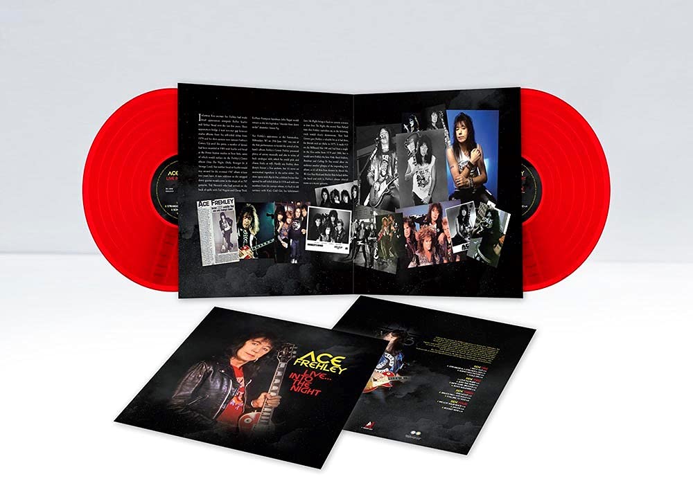 Vinile Ace Frehley - Live Into The Night (Red Vinyl) (2 Lp) NUOVO SIGILLATO, EDIZIONE DEL 19/11/2021 SUBITO DISPONIBILE