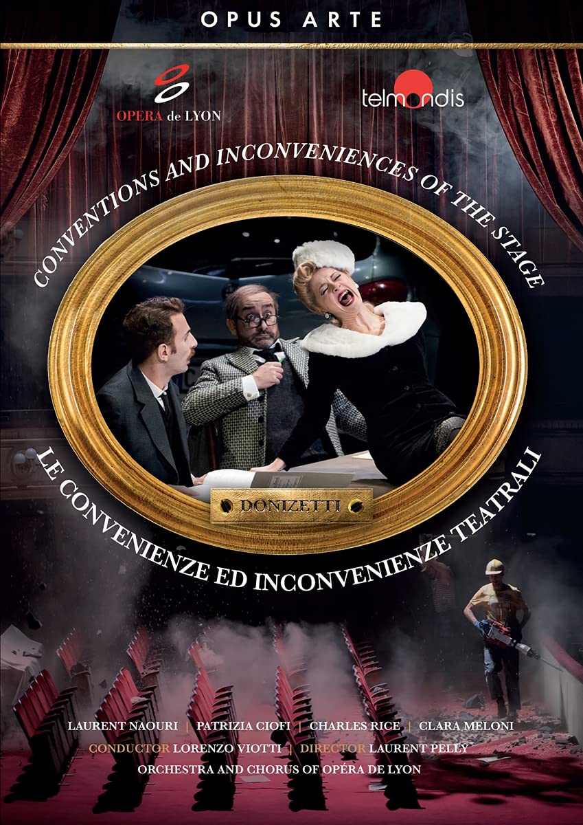 Music Dvd Gaetano Donizetti - Le Convenienze Ed Inconvenienze Teatrali NUOVO SIGILLATO, EDIZIONE DEL 12/07/2021 SUBITO DISPONIBILE