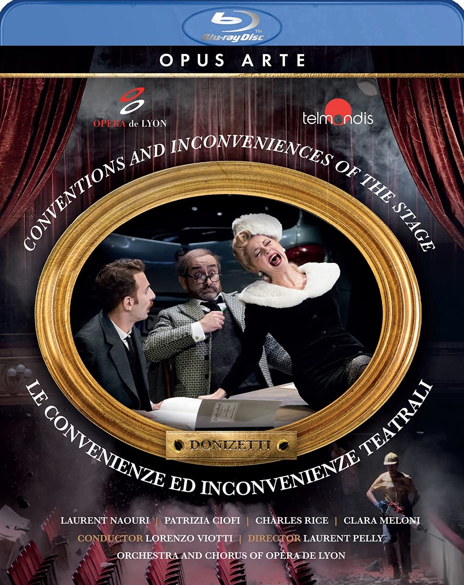 Music Blu-Ray Gaetano Donizetti - Le Convenienze Ed Inconvenienze Teatrali NUOVO SIGILLATO, EDIZIONE DEL 12/07/2021 SUBITO DISPONIBILE