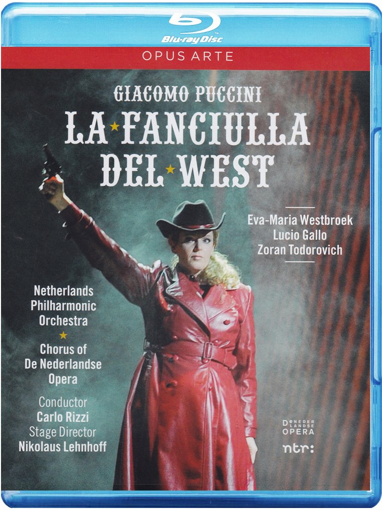 Music Giacomo Puccini - La Fanciulla Del West NUOVO SIGILLATO EDIZIONE DEL SUBITO DISPONIBILE blu-ray