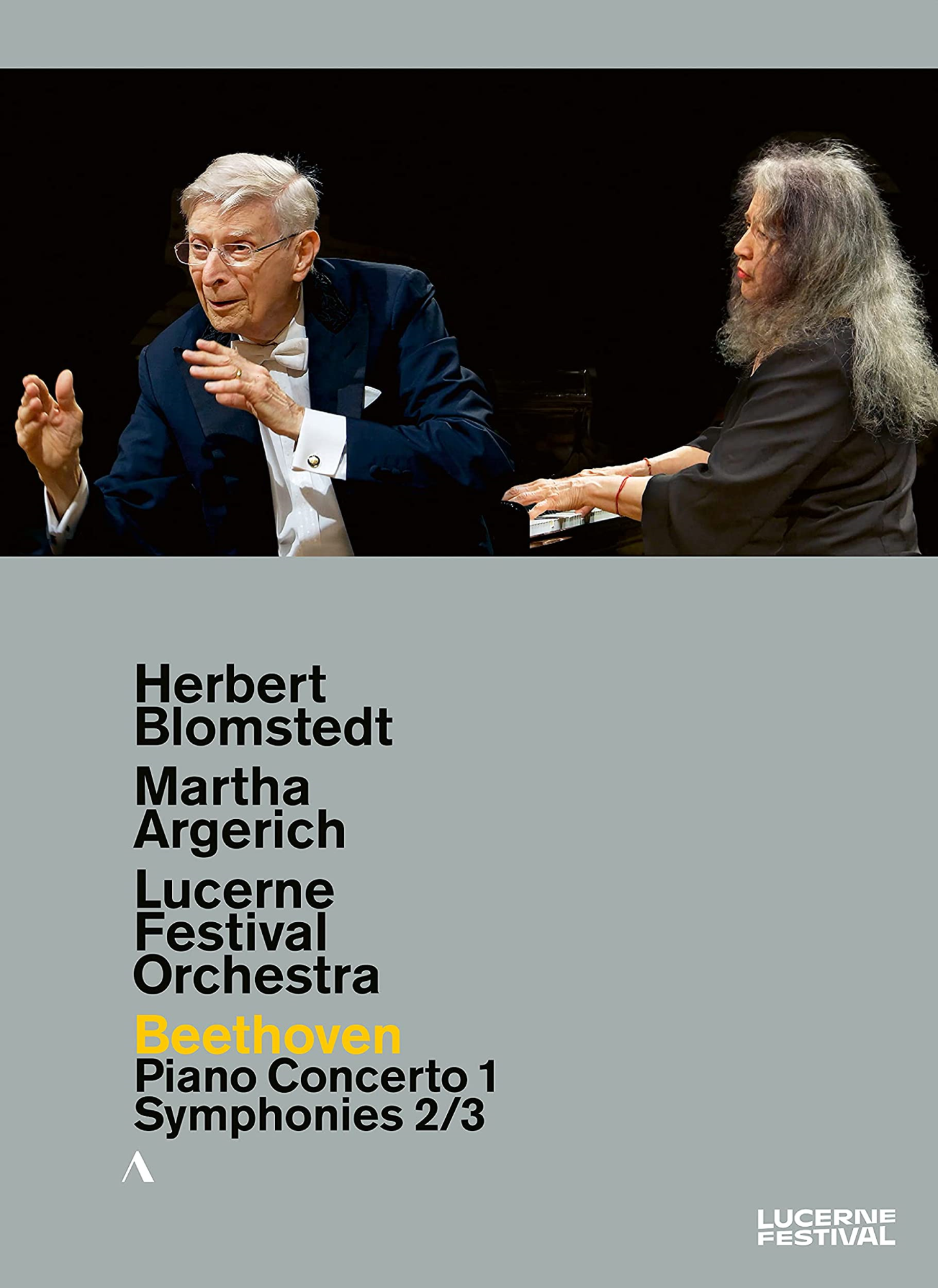 Music Dvd Ludwig Van Beethoven - Piano Concerto No.1 Symphonies Nos.2 & 3 NUOVO SIGILLATO EDIZIONE DEL SUBITO DISPONIBILE