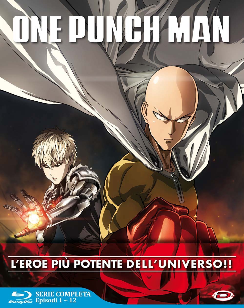 Blu-Ray One Punch Man - The Complete Series Box (Eps 01-12) (3 Blu-Ray) NUOVO SIGILLATO, EDIZIONE DEL 29/09/2021 SUBITO DISPONIBILE