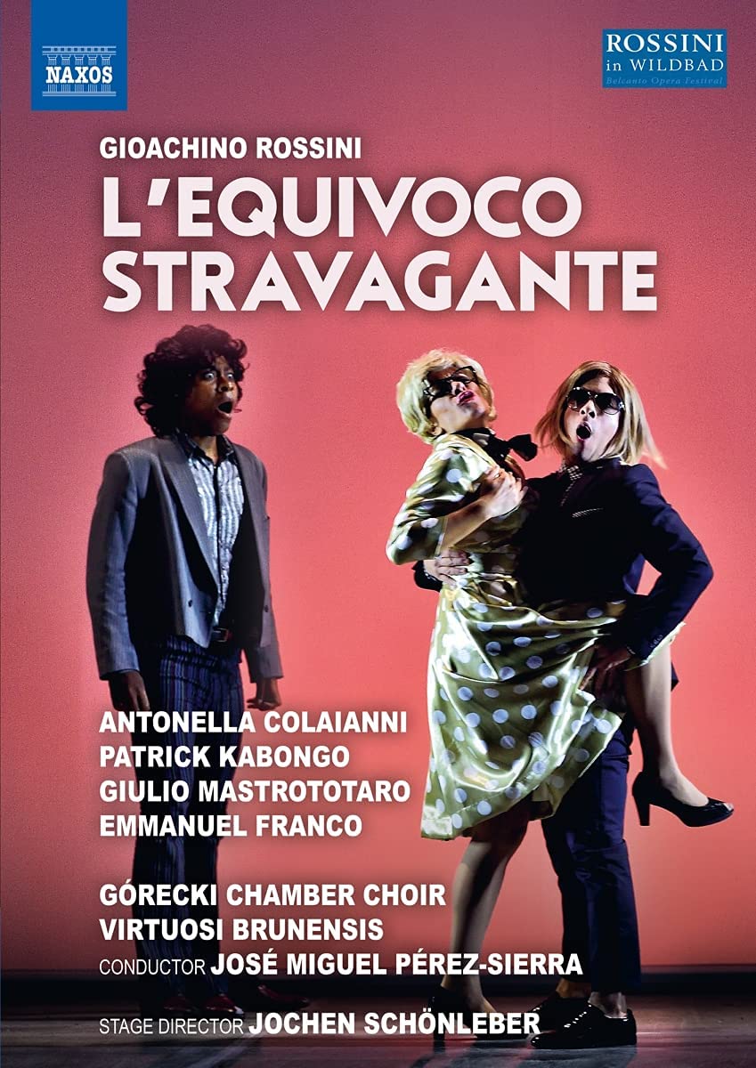 Music Dvd Gioacchino Rossini - L'Equivoco Stravagante NUOVO SIGILLATO, EDIZIONE DEL 09/09/2021 SUBITO DISPONIBILE