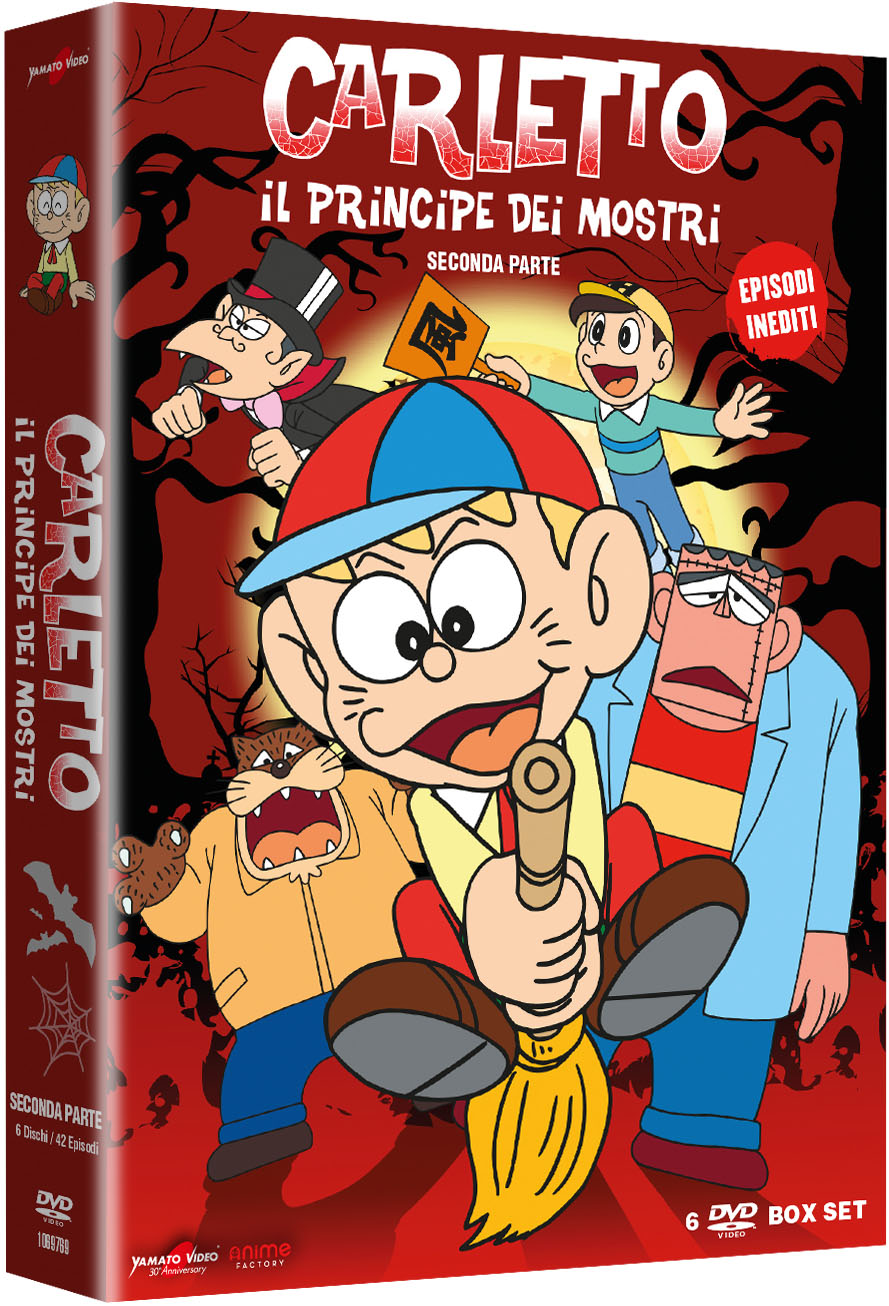 Dvd Carletto Il Principe Dei Mostri - Stagione 02 (6 Dvd) NUOVO SIGILLATO, EDIZIONE DEL 19/10/2021 SUBITO DISPONIBILE