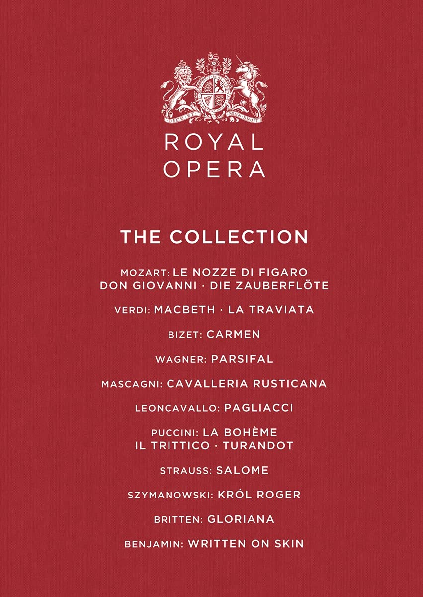 Music Dvd Royal Opera: The Collection (18 Dvd) NUOVO SIGILLATO, EDIZIONE DEL 29/09/2021 SUBITO DISPONIBILE