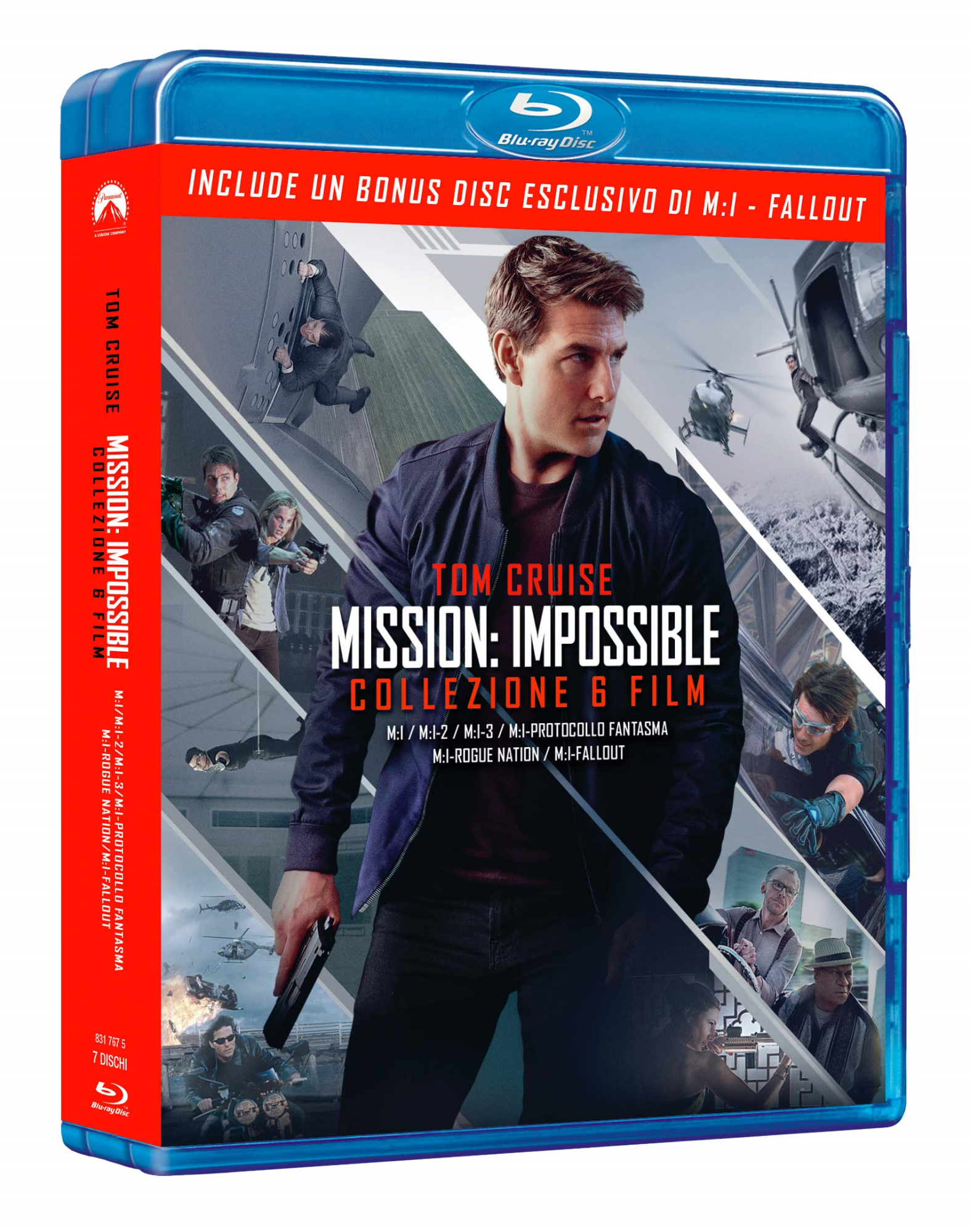 Blu-Ray Mission Impossible Collection (7 Blu-Ray) NUOVO SIGILLATO, EDIZIONE DEL 24/08/2021 SUBITO DISPONIBILE