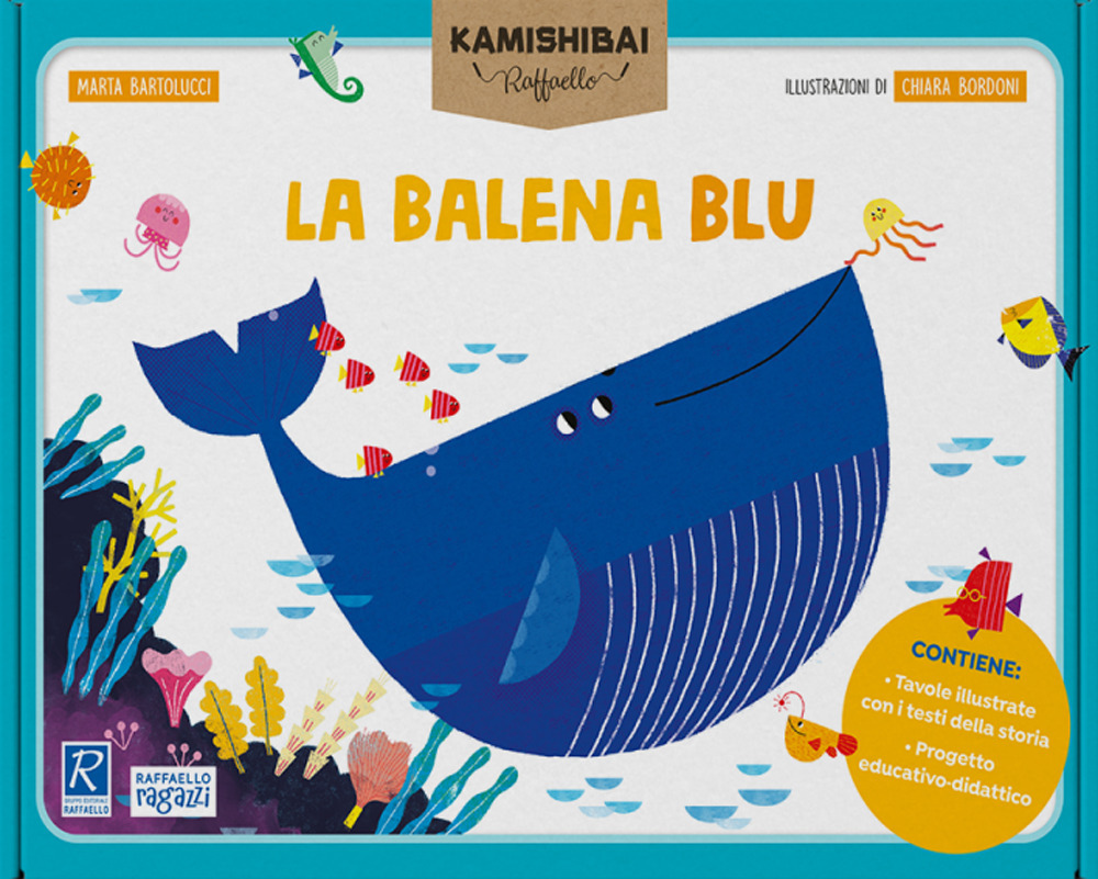 Libri Marta Bartolucci - La Balena Blu. Tavole Per Kamishibai. Ediz. A Colori. Con Guida NUOVO SIGILLATO, EDIZIONE DEL 01/11/2021 SUBITO DISPONIBILE