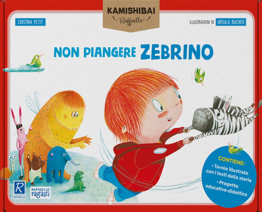 Libri Cristina Petit - Non Piangere Zebrino. Tavole Per Kamishibai. Ediz. A Colori. Con Guida NUOVO SIGILLATO, EDIZIONE DEL 01/11/2021 SUBITO DISPONIBILE
