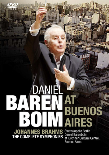 Music Dvd Daniel Barenboim At Buenos Aires: Brahms Complete Symphonies (2 Dvd) NUOVO SIGILLATO, EDIZIONE DEL 19/11/2021 SUBITO DISPONIBILE