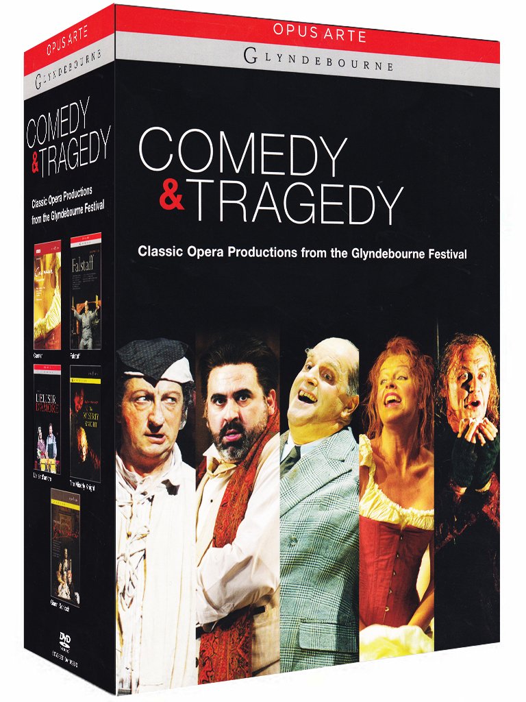 Music Dvd Comedy & Tragedy: Classic Opera Productions From The Glyndebourne Festival (6 Dvd) NUOVO SIGILLATO, EDIZIONE DEL 01/01/2010 SUBITO DISPONIBILE