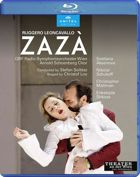 Music Blu-Ray Ruggero Leoncavallo - Zaza NUOVO SIGILLATO, EDIZIONE DEL 27/10/2021 SUBITO DISPONIBILE
