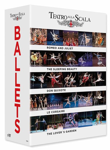 Music Dvd Teatro Alla Scala: Ballets (7 Dvd) NUOVO SIGILLATO, EDIZIONE DEL 11/10/2021 SUBITO DISPONIBILE